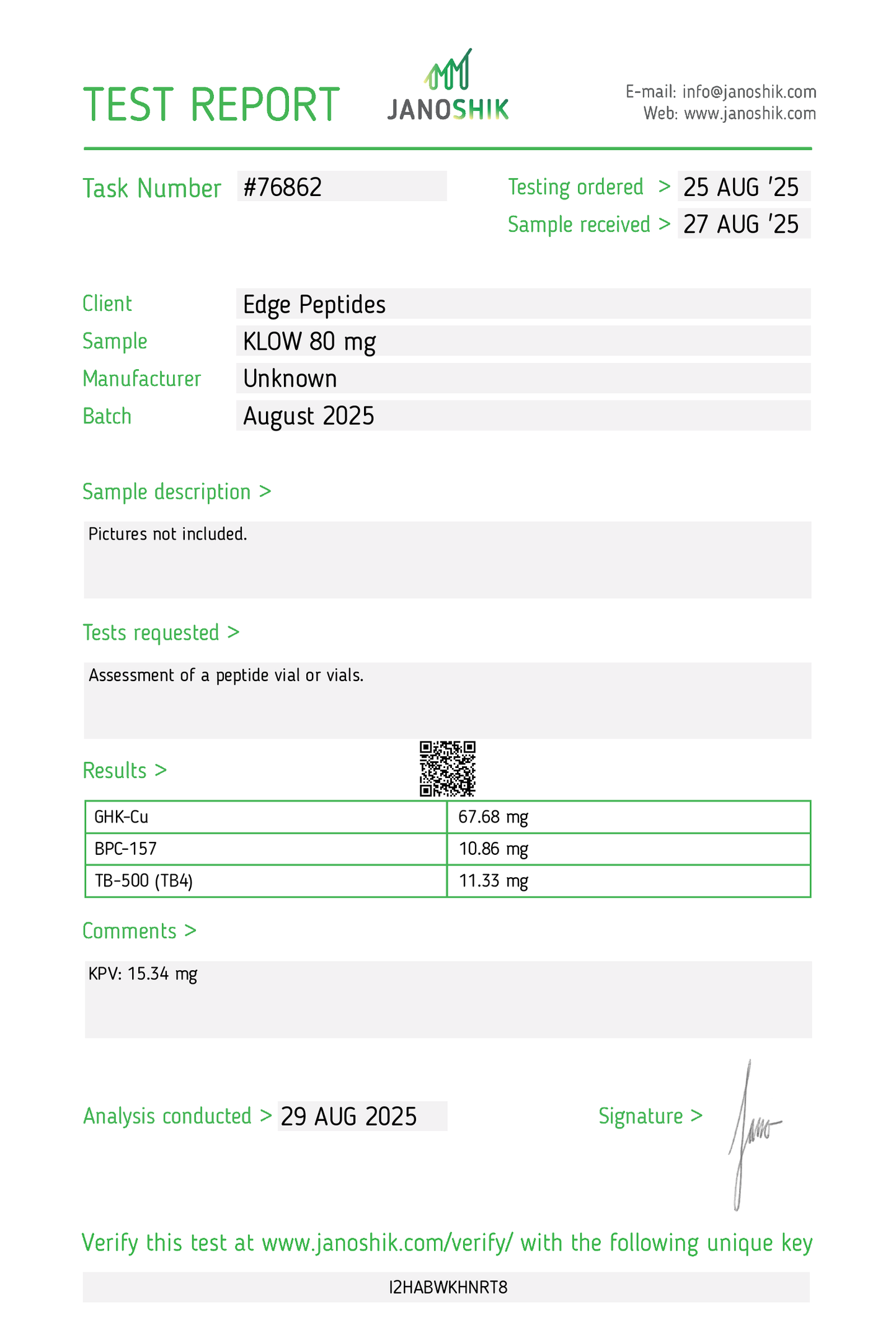 KLOW 50/10/10/10mg – 10 Vial Box